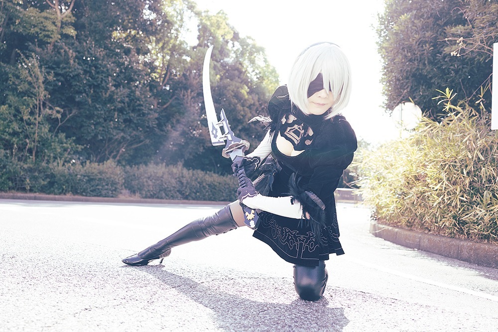 【『ワンダーフェスティバル2022[冬]』美人コスプレイヤー写真】珍龍オルタさん／「NieR:Automata」2B