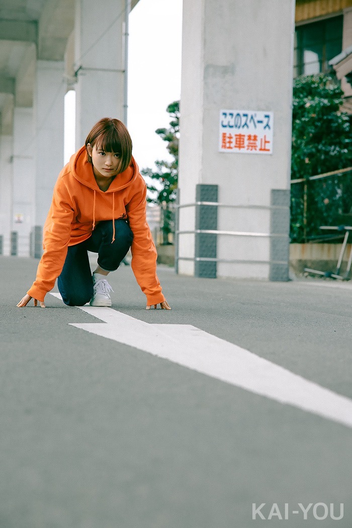 陸上選手・山中日菜美インタビュー写真
