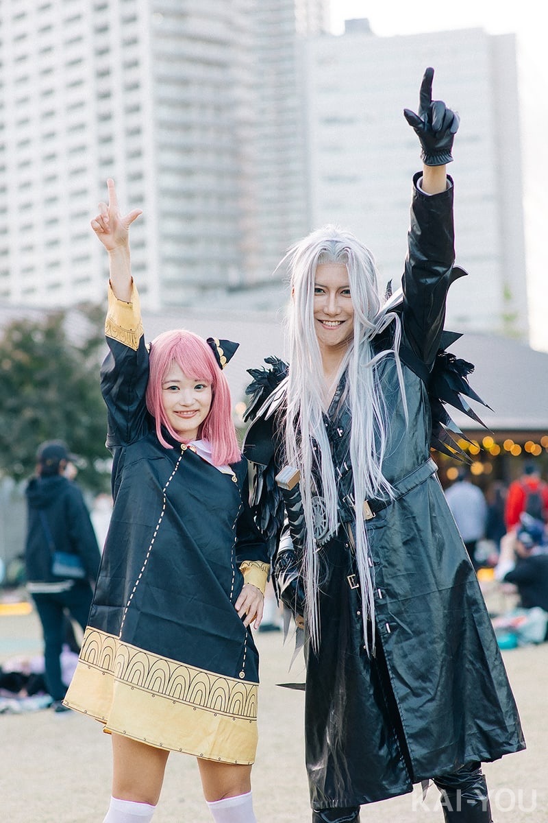 陸上選手・山中日菜美が『SPY×FAMILY』アーニャのコスプレで登場_池袋ハロウィンのコスプレ写真11