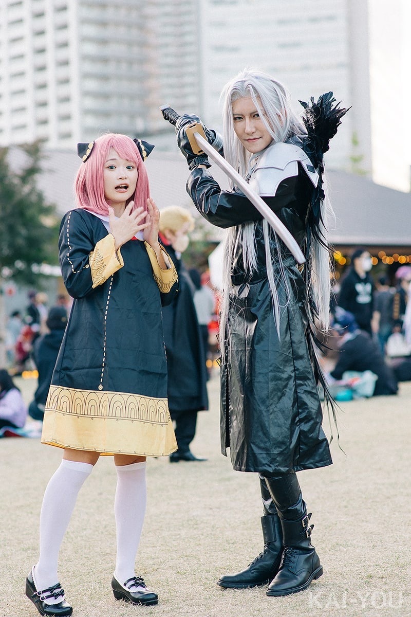 陸上選手・山中日菜美が『SPY×FAMILY』アーニャのコスプレで登場_池袋ハロウィンのコスプレ写真14
