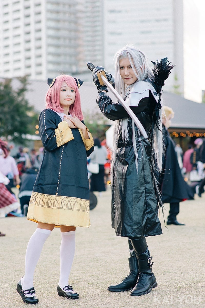 陸上選手・山中日菜美が『SPY×FAMILY』アーニャのコスプレで登場_池袋ハロウィンのコスプレ写真24