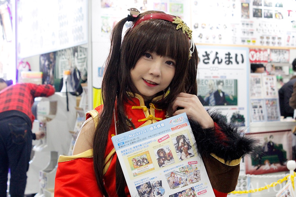 コミックマーケット97_コンパニオン写真