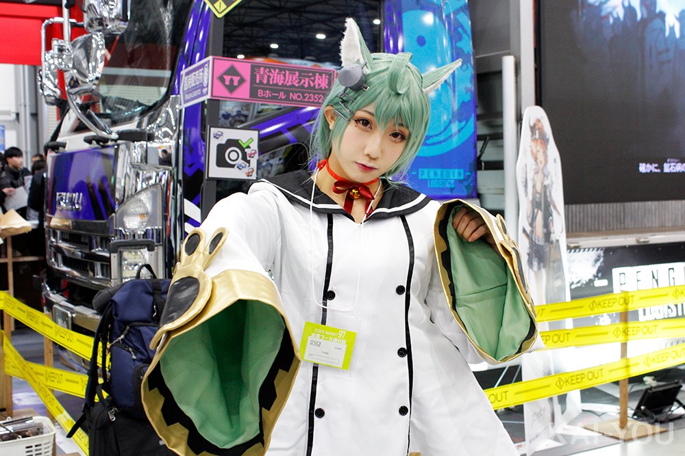 コミックマーケット97_コンパニオン写真