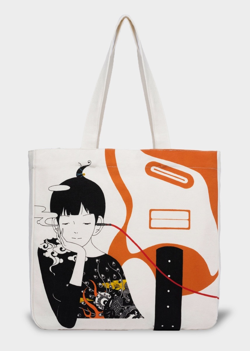 graniph×中村佑介 トートバック「つながる」