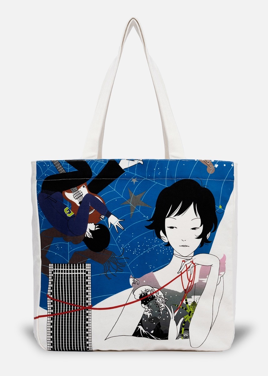 graniph×中村佑介 トートバック「つながる」