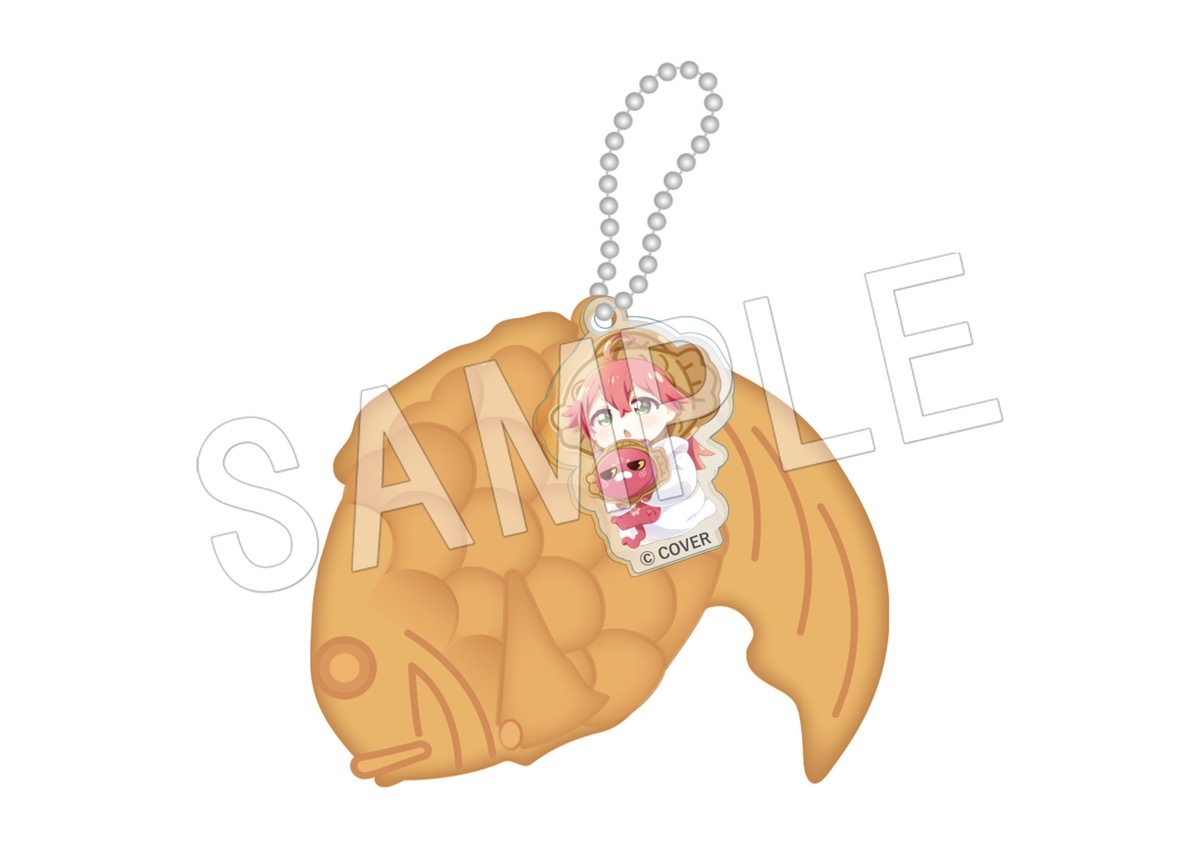 鯛焼きスクイーズキーホルダー