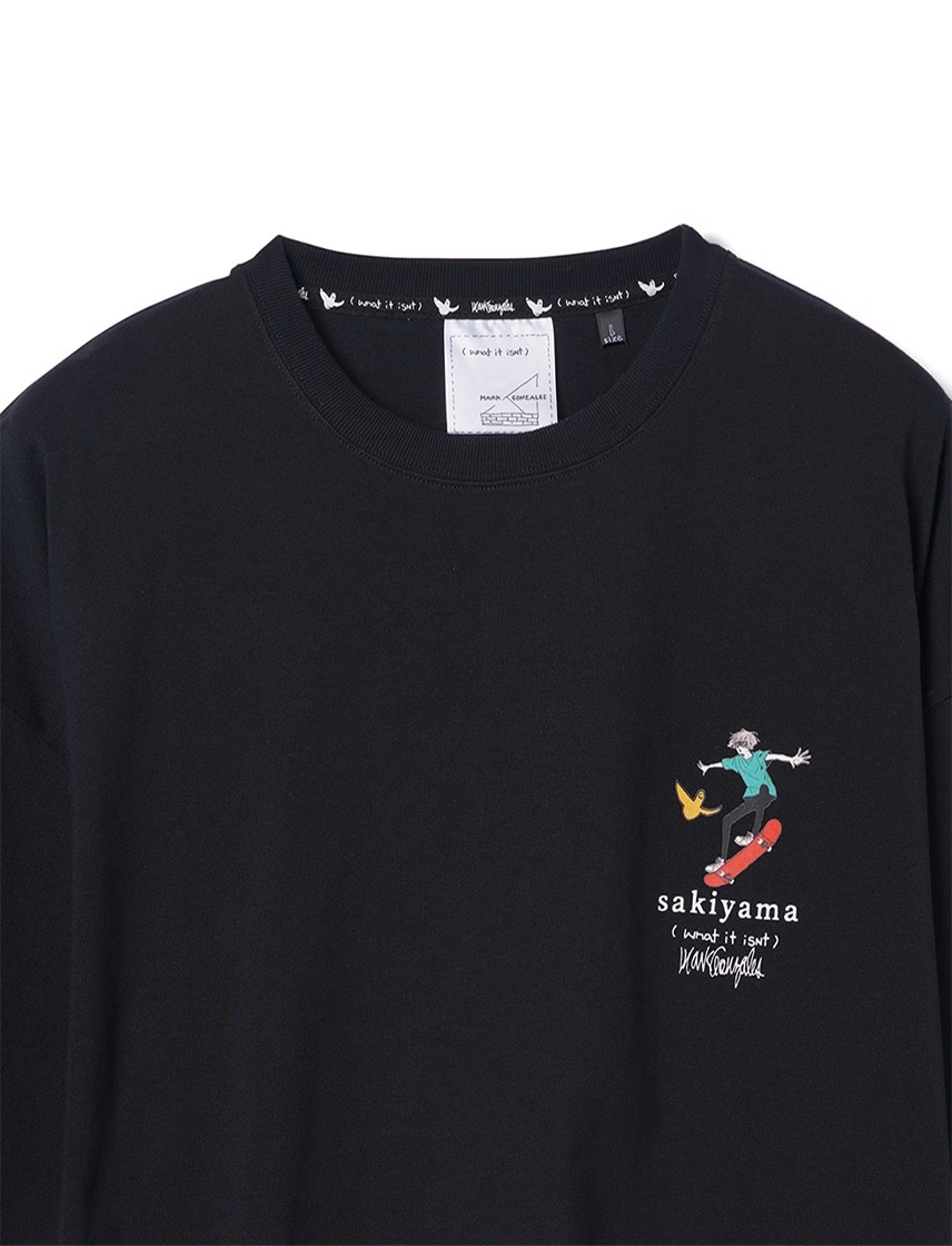 「（What it isNt） × sakiyama BIG Tシャツ」4