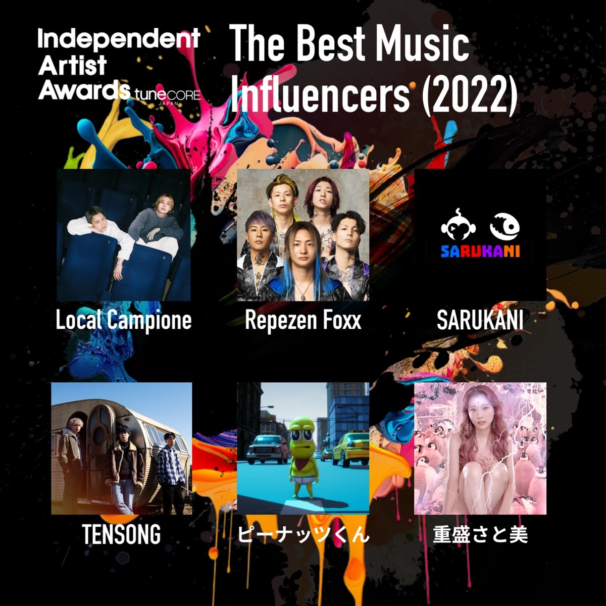 The Best Music Influencers （2022）