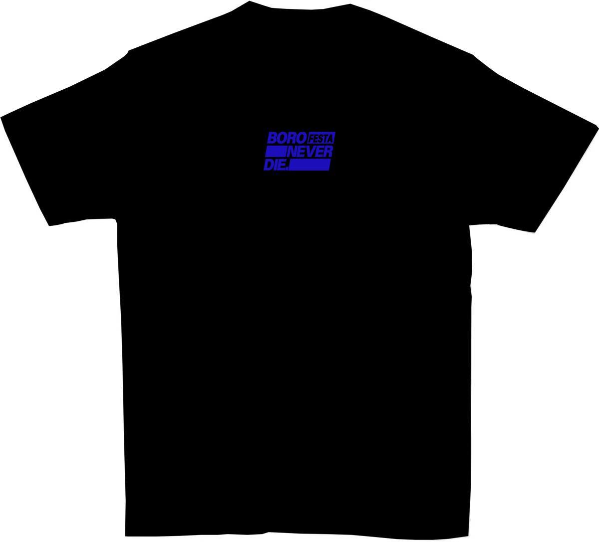 「ボロフェスタ2020」オフィシャルTシャツ・黒