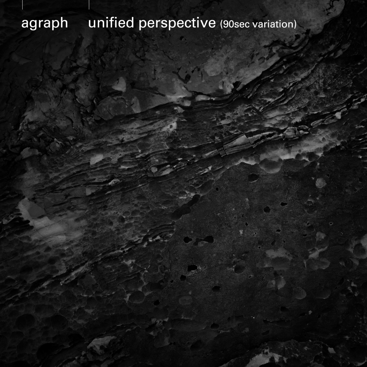 「unified perspective (90sec variation)」配信ジャケット