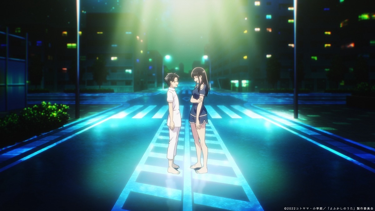 画像10: アニメ『よふかしのうた』は真夜中へ手招きする　物語シリーズに通じる対話と光の演出