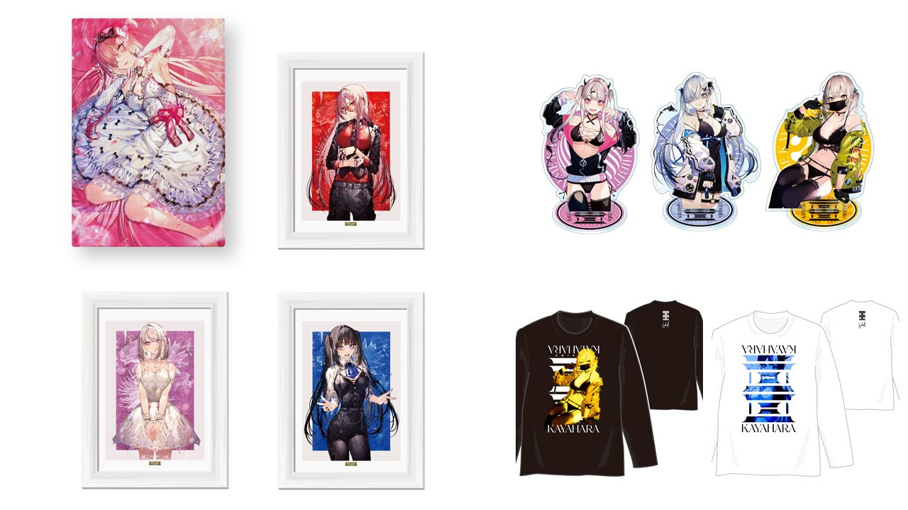 イラストレーターかやはら初個展