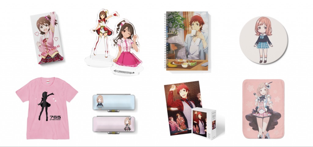 「つくってグッズ！アイドルマスター」グッズ製作例