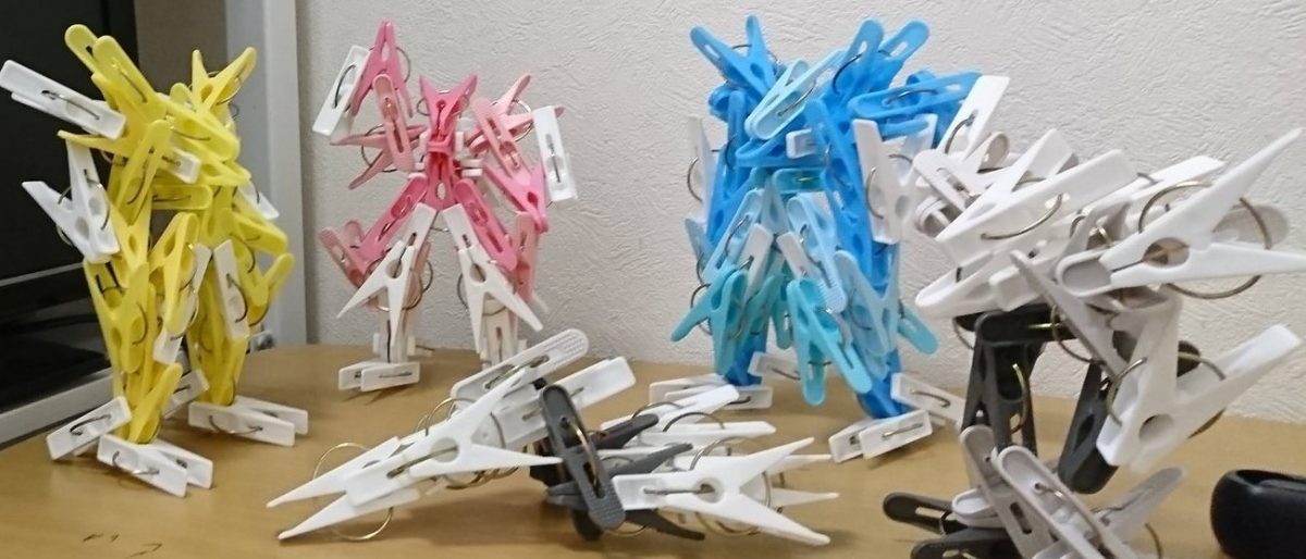 洗濯バサミロボット
