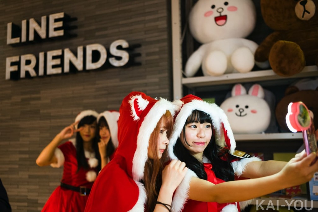 「LINE LIVE Christmas Party 2018」の様子