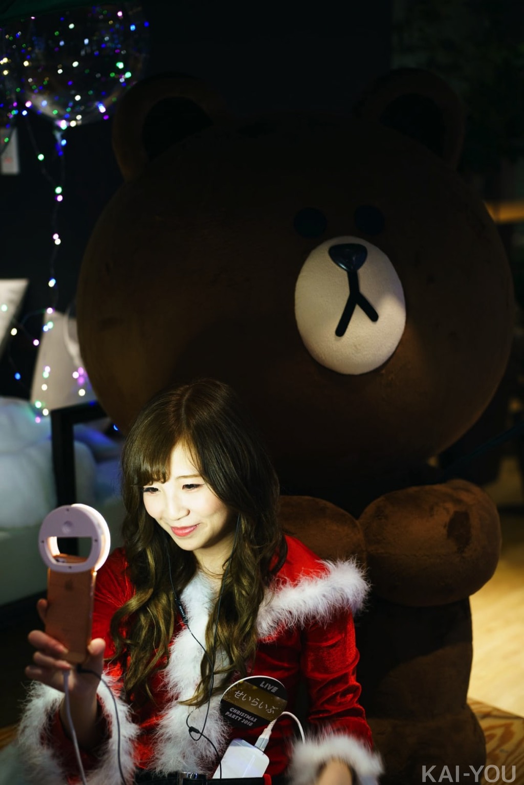 「LINE LIVE Christmas Party 2018」の様子