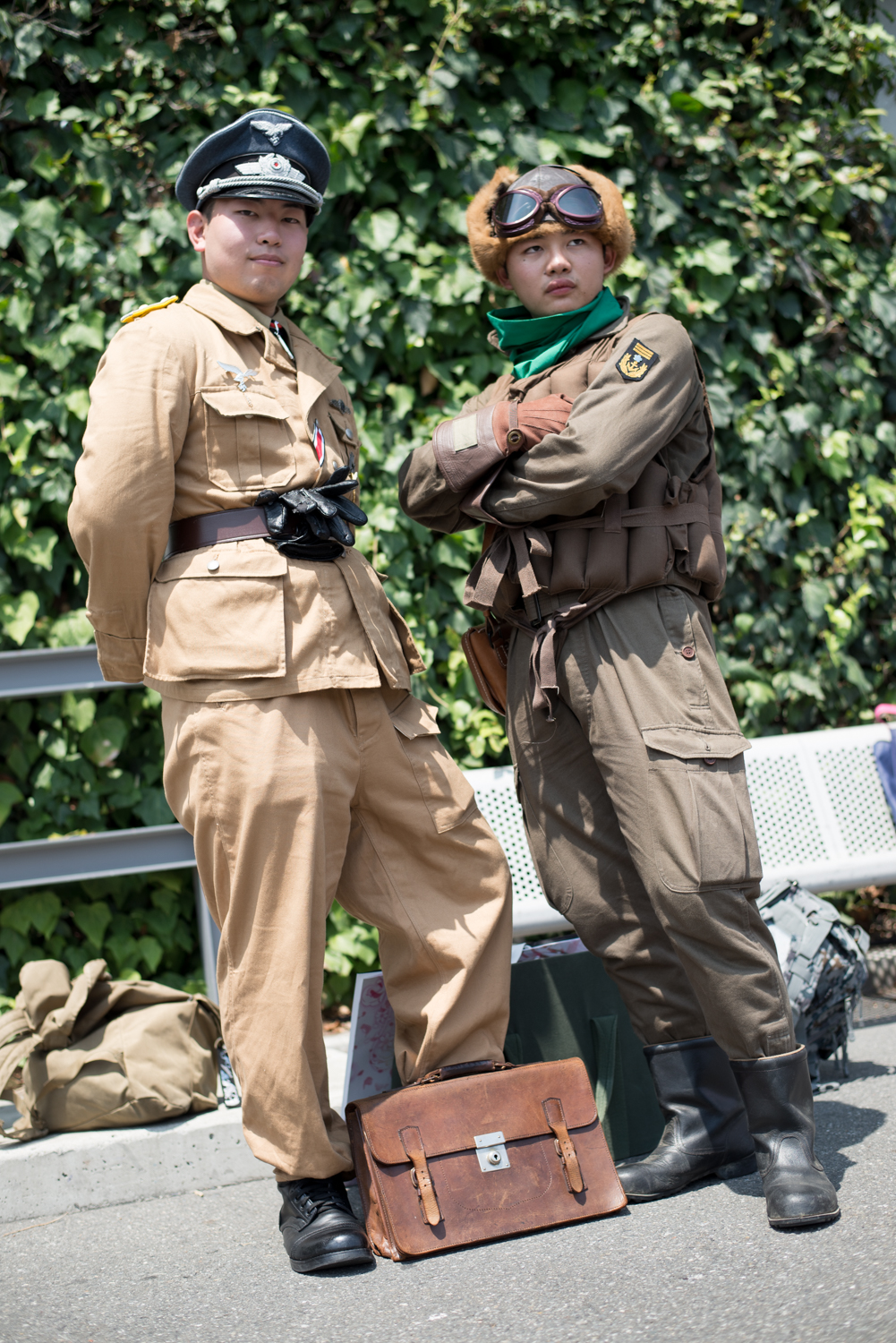 加東さん（ドイツ空軍アフリカ派遣）＆鈴木さん（日本海軍601飛行隊）