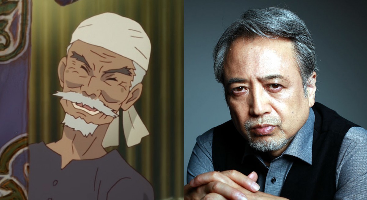 サッサン役、中村育二