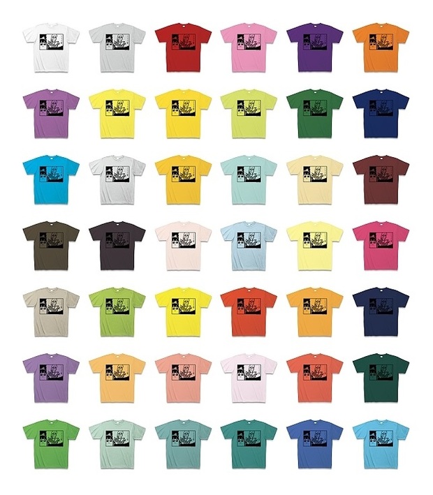 サブキャラクソTシャツのカラーバリエーション