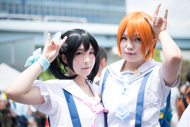 【コミケ90】夏コミの『ラブライブ!』コスプレまとめ 春風さん&千桜ニコさん(『ラブライブ!』矢澤にこ&星空凛)1