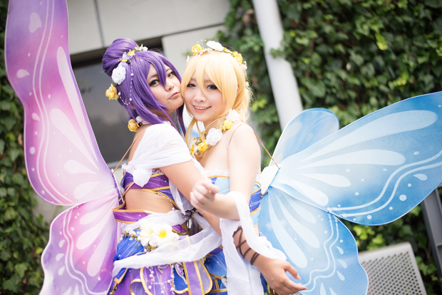【コミケ90】夏コミの『ラブライブ!』コスプレまとめ 終夜ユウさん&momoさん(『ラブライブ!』東條希&絢瀬絵里)1