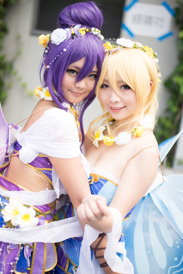 【コミケ90】夏コミの『ラブライブ!』コスプレまとめ 終夜ユウさん&momoさん(『ラブライブ!』東條希&絢瀬絵里)2