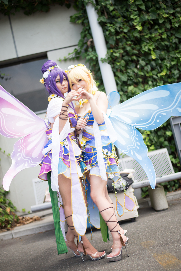 【コミケ90】夏コミの『ラブライブ!』コスプレまとめ 終夜ユウさん&momoさん(『ラブライブ!』東條希&絢瀬絵里)3