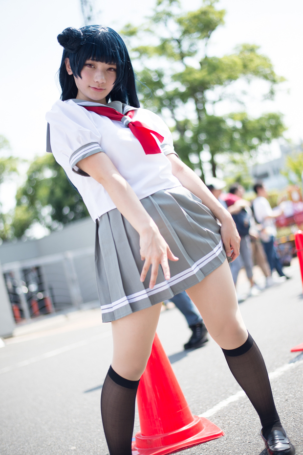 【コミケ90】夏コミの『ラブライブ!』コスプレまとめ 桜井さん(『ラブライブ!サンシャイン!!』津島善子)2