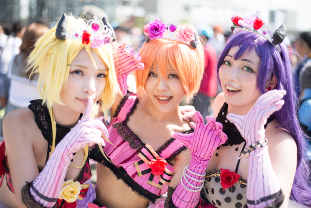 【コミケ90】夏コミの『ラブライブ!』コスプレまとめ ブランシェさん、祥也さん、悠水さん(『ラブライブ!』絢瀬絵里、星空凛、東條希)3