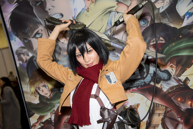 ポニーキャニオンのコンパニオンさんのコスプレ画像1