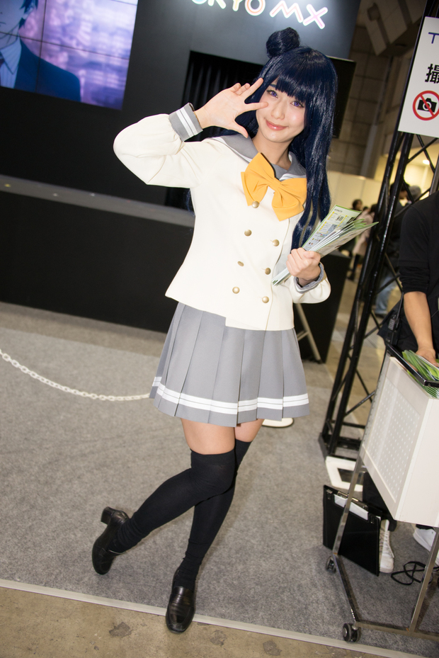 TOKYO MXのコンパニオンさんのコスプレ画像4