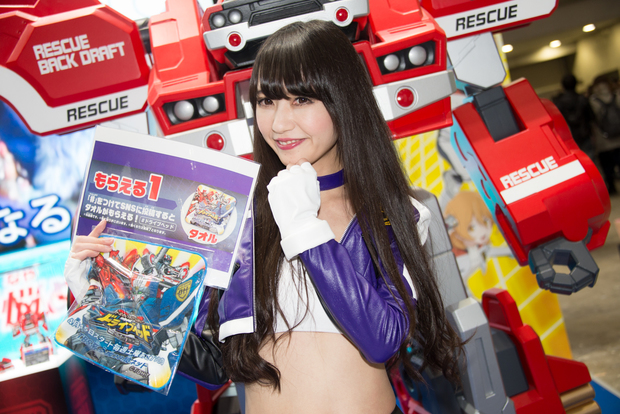タカラトミーのコンパニオンさんのコスプレ画像3