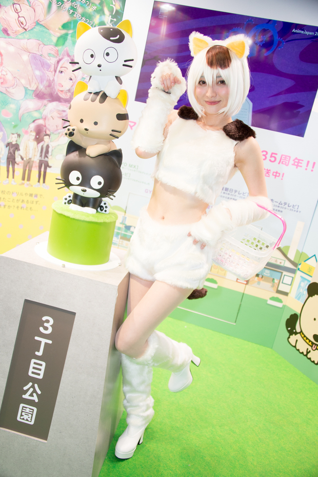 タマ&フレンズのコンパニオンさんのコスプレ画像2