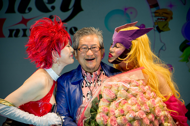 永井豪さんと叶姉妹