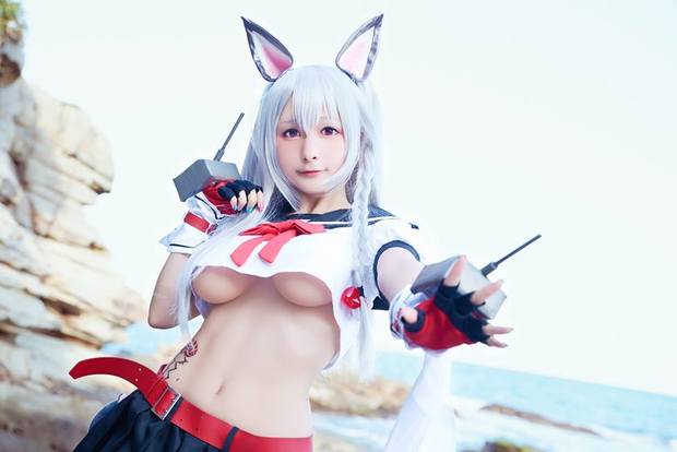 モモさん/『アズールレーン』夕立