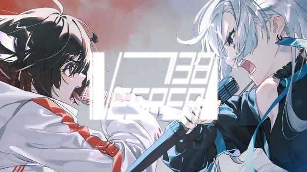革命 VESPERBELL ヨミ カスカ VTuber 同人 CD ステッカー ガチ歌系バーチャルデュオ・VESPERBELL カバー曲4本公開で正式