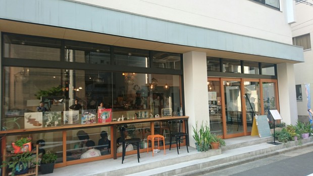会場となった喫茶ランドリー