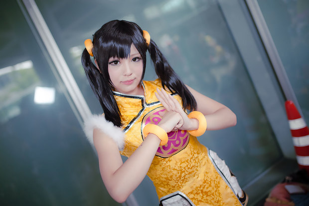 TGS_コスプレ_楠木なのさん(『鉄拳7』凌暁雨/リンシャオユウ)