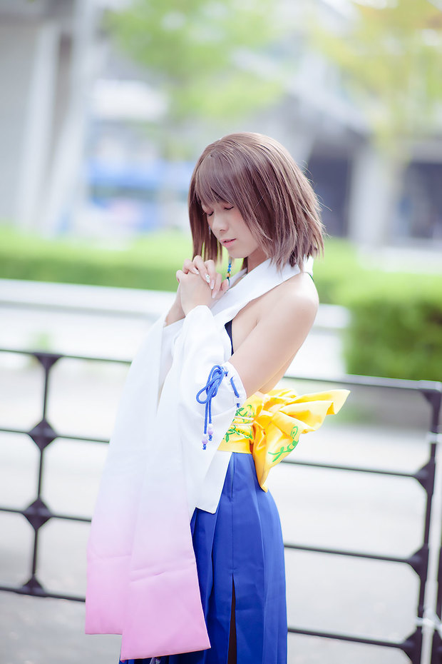 TGS_コスプレ_猫塚みあんさん(『ファイナルファンタジー』ユウナ)3