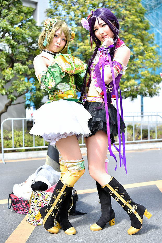 「Animejapan2016」コスプレ画像まとめ_そらちさん/Rayさん(『ラブライブ!』小泉花陽/東條希)