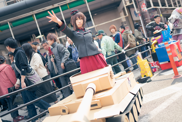 日本橋ストリートフェスタ_ストフェス_コスプレ_ゆーじさん(『ガールズ&パンツァー』西住まほ)_DSC0067