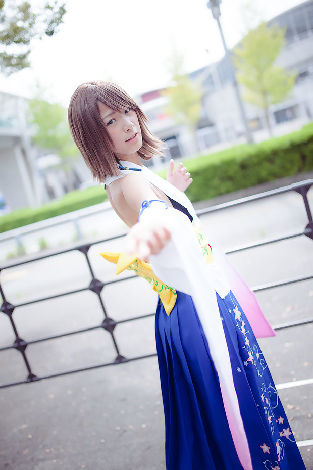 TGS_コスプレ_猫塚みあんさん(『ファイナルファンタジー』ユウナ)