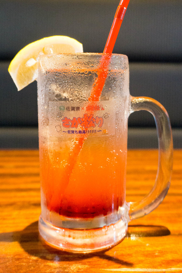 さが松り居酒屋 おそ松のトマト酢ソーダ