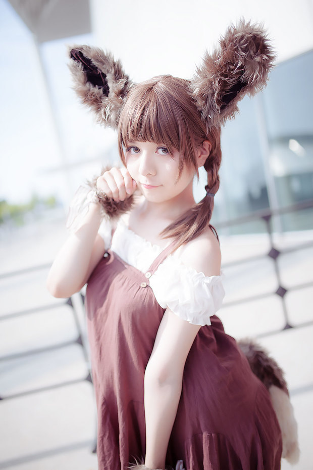 TGS_コスプレ_佐藤ぱぴるさん(『ポケモンGO』イーブイ)2