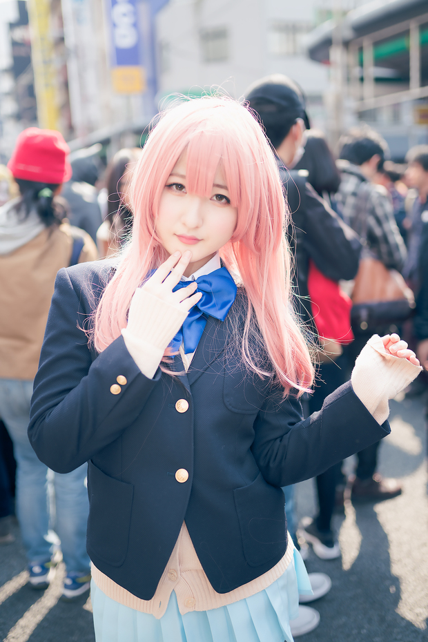 日本橋ストリートフェスタ_ストフェス_コスプレ_ちゃんみれさん(『聲の形』西宮硝子)_DSC0211