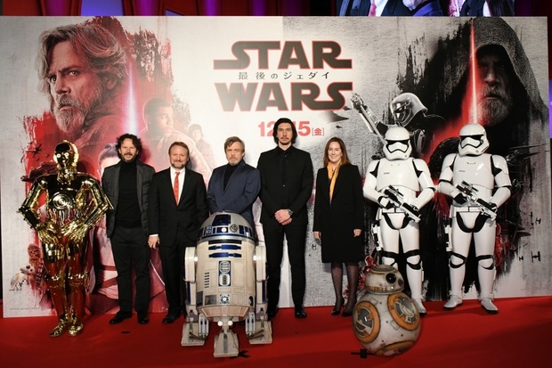 『スター・ウォーズ/最後のジェダイ』レッドカーペットイベントにて/(C)2017 Lucasfilm Ltd. All Rights Reserved.