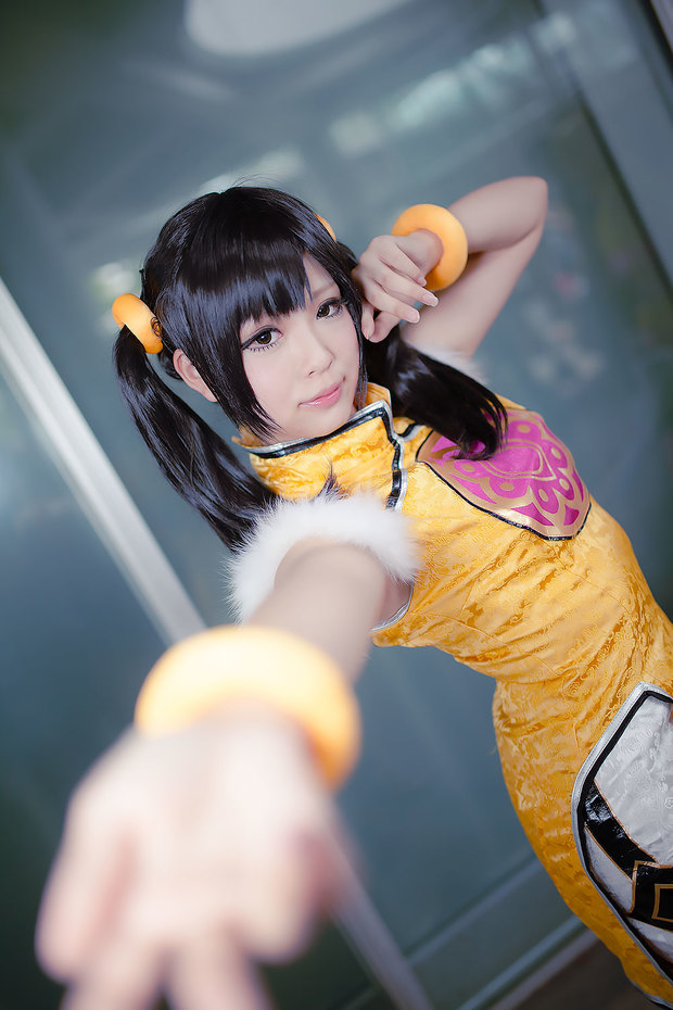 TGS_コスプレ_楠木なのさん(『鉄拳7』凌暁雨/リンシャオユウ)2