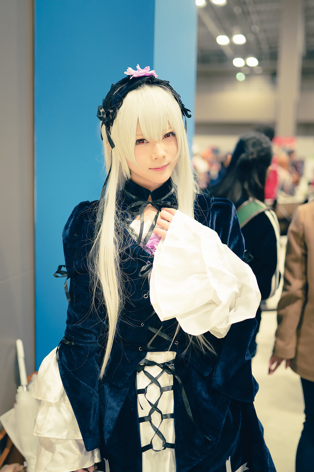 『ローゼンメイデン』水銀燈のコスプレ ゆずかさん2