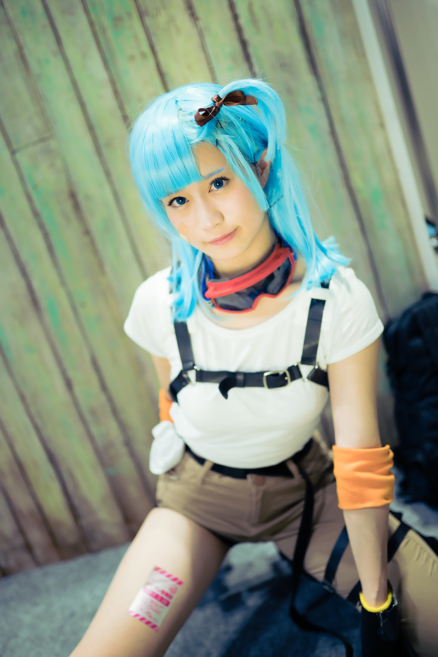 『ドラゴンボール』ブルマのコスプレ あんちゃまさん1