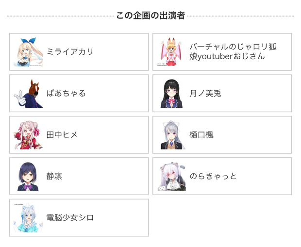 バーチャルYouTu